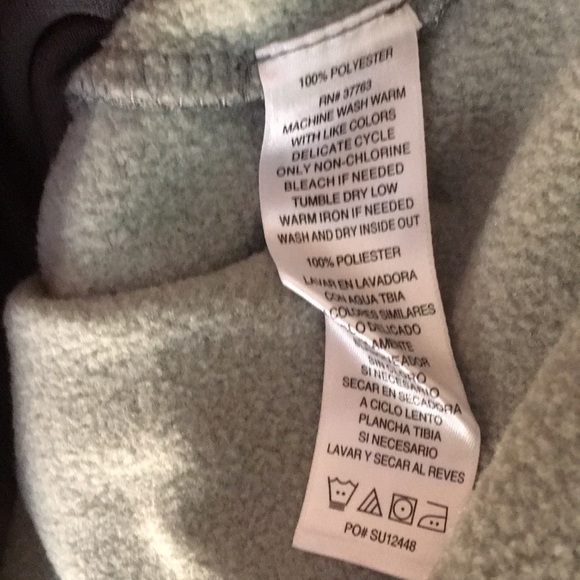 Men’s Callaway 3/4 zip sz L NWOT in greenish/Gray - Picture 4 of 5